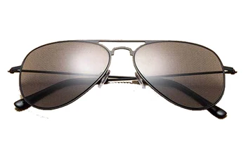 WEARKAPER Polarizirana Sivo Obarvan iz Nerjavečega Jekla Okvir Sonce Bralci Obravnavi očala Dvojno rabo Presbyopia Očala 1.0-4.0