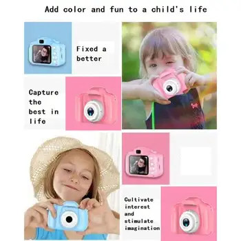 X2 Otroke Mini Kamera 1080p Otroci Digitalnega fotoaparata Večnamenski Izobraževalne Igrače, Fotografija, Fotografiranje in Video Snemanje otrok darilo