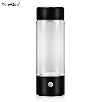 YenvQee prišlekov Prenosni Generator Vodika Filter Vode H2 Bogati z Vodikom Alkalne Steklenico 420ML