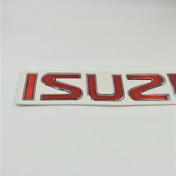 Za Isuzu 3D Tovornjakov Deli Avto Logotip Zadnje Črke Značko emblem nalepka