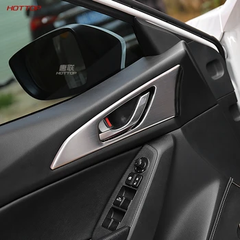 Za Mazda 3 Axela 2017 2018 2020 Vrata, Okna, Steklene Plošče Armrest Dvigalo Stikalo Gumb Za Kritje Trim Modeliranje Iz Nerjavečega Jekla Avto