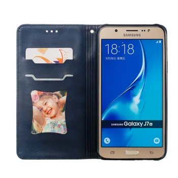 Zadrgo Denarnice Primeru sFor Samsung Galaxy J7 2016 J710 Primeru Flip Usnje Pokrovček Za Galaxy A10 A20 A30 A40 A50 A70 Primeru Telefonske Vrečke