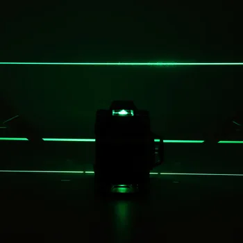 ZEAST 12/16 Linije Laser Ravni Zeleni snop Svetlobe 4D Self-Izravnavanje 360 Horizontalno&Vertikalno Obešanje Tla, Steno Močno Laser ravni