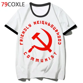 ZSSR CCCP Sovjetske zveze je Rusija t shirt ulične t-shirt oblačila smešno tshirt vrh za hop moških šoli 2019 hip tee harajuku moški