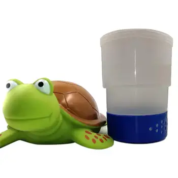 Živali Tortoise Bazen Plavajoče Kemičnih Klora Razpršilnik Bazen Čiščenje Opreme, ki je Primerna Za 3inch Tablet