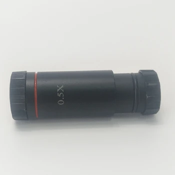 0.5 X C Mount Mikroskop Adapter za 23,2 mm Elektronski Okular Zmanjšanje Objektiv 0.5 X Mikroskopom Rele Objektiv za Mikroskop CCD Kamera
