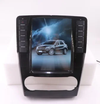 10.4 palčni avto multimedia player android 8.1 avto gps navigacija 4+64 G Tesla maska za Mercedes Benz ML GL 2005-2011