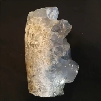 100-1000g/pc Naravna Modra Celestite crystal grozdov Mineralnih Vzorcu Zdravilne Kamne Za Poučevanje Sanje Doma Dekor