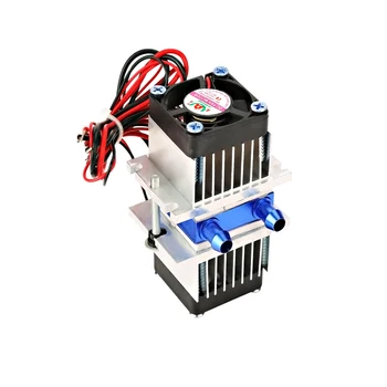 12V Mini Polprevodniških Hlajenje Kos za Vgradnjo DIY Hladilnik Hladilnik Majhne klimatska Naprava Vodno Hlajenje