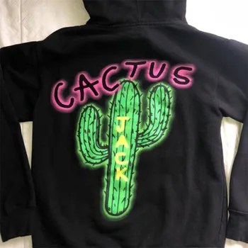 19FW TRAVIS SCOTT Cactus Jack Airbrushed Astroworld Hoodie Ženske, Moške Jopice visoke Kakovosti Moški Pulover