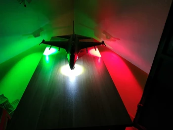 1Set 5 LED Utripajoče svetlobne Stroboskopske Svetilke Komplet Sistem RC fpv Zrakoplova Krmarjenje Eksplozije-utripa 2s/3s/4/5/6s