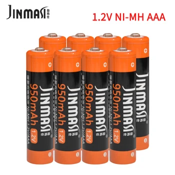 2-20 kos 1,2 V AAA 3A polnilne baterije AAA 900-1100mAh ni-mh baterije