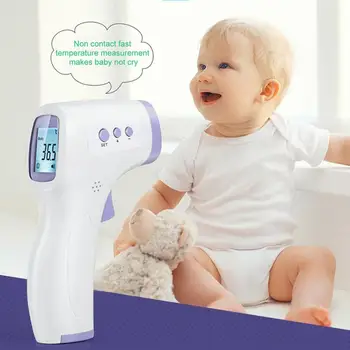2020 Infrardeči Termometer Čelo Telo Ne-Kontaktni Termometer Baby Odraslih Na Prostem Dom Digitalni Infrardeči Vročina Ušesni Termometer