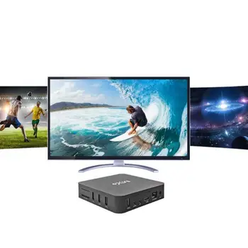 2020 Novo MX9 4K Quad Core 1GB RAM-a, 8 GB ROM Android 4.4 TV BOX 2.0 HD HDMI, SD Slot, 2,4 GHz WiFi Set Top Box Media Player