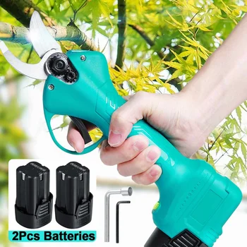 21V Akumulatorski Pruner Električni Obrezovanje Strižna Rezilo Rezilo Učinkovito Sadnega drevja, Bonsaj Vrtne Škarje z Litij-ionska Baterija