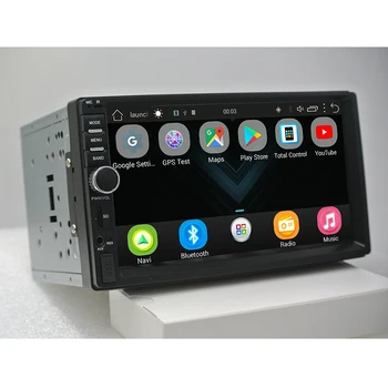 2din Android Avto Radio Samodejno Bluetooth Double Din Multimedia Univerzalna GPS, WIFI FM AM 1024*600 Dab Za Nissan Toyota Volkswage SW