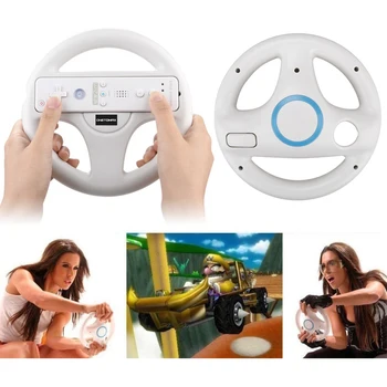 2Pcs Igralni Volan Za Nintendo Wii Kart Dirke Igra Volan Daljinski upravljalnik Igre Pribor