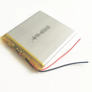 3,7 V 4500mAh 607173 Litij-Polimer LiPo Baterijo za ponovno Polnjenje Za GPS, PSP DVD PAD E-knjige tabličnega računalnika, prenosnika moči banke