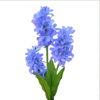 3 Glavo Hyacinth Cvet Sončne Energije, Svetlobe LED Prostem Dekorativne Luči, Vrtne Svetilke Doma Vrt Ponaredek Cvet Nepremočljiva Noč Svetlobe