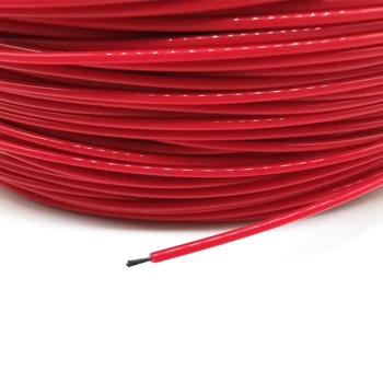 50meter 66ohm 6k PTFE zaviralci gorenja ogljikovih vlaken grelni kabel za ogrevanje žice DIY posebni grelni kabel za ogrevanje dobave