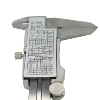 6-Palčni 150 mm digitalni čeljusti iz Nerjavečega Jekla Elektronski Digitalni LCD Vernier Kaliper Kovinski Mikrometer za Merjenje orodje