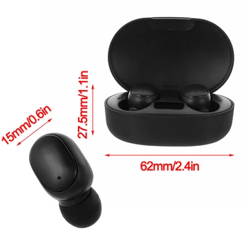 696 A6L Mini TWS Čepkov bluetooth slušalke Modne Slušalke Bluetooth-5.0 slušalke PK I9s TWS ZA apple iphone Huawei Xiaomi polje