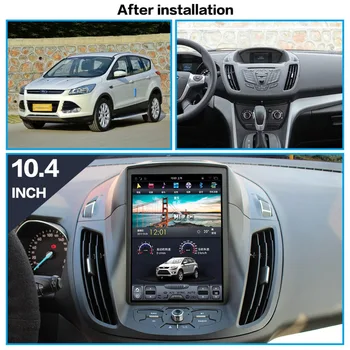 Aotsr Android 6.0 Tesla slog Avto Brez DVD Predvajalnik, GPS Navigacija Za Ford Kuga 2013-2017 Auto stereo glavne enote večpredstavnostna recoder