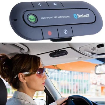 Avto EDR Brezžična Bluetooth Sprejemnik Prostoročno Večtočkovni Zvočnika Predvajalnik Glasbe MP3 sončnega Bluetooth Komplet Zvočnik