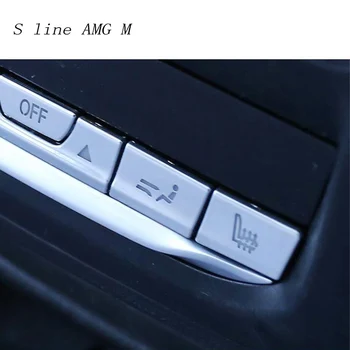 Avto styling Nazaj Zraka Vent Vtičnico Plošča gumbi, okrasni Pokrovi, Nalepke Trim za BMW X3 G01 X4 Notranje zadeve auto Dodatki preuredi
