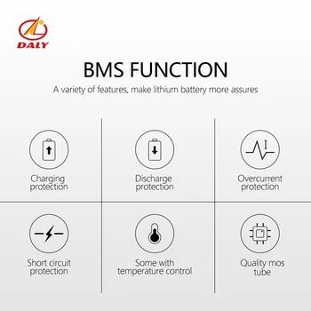 Baterija Protection Board smart BMS 6S 14,4 V Bluetooth LTO Baterije 2.3 V/2,4 V Funkcijo Bluetooth