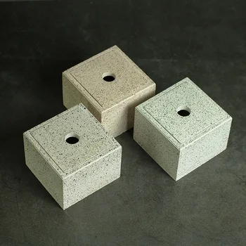 Betonska škatla za Shranjevanje silikonske gume plesni Silikonski konkretne holer plesni Nordijska kvadratnih manjše izdelke polje plesni s pokrovom plesni