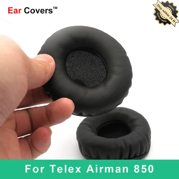 Blazinic Za Teleks Airman 850 Slušalke Earpads Zamenjava za Slušalke Ear Pad PU Usnje Goba Pene