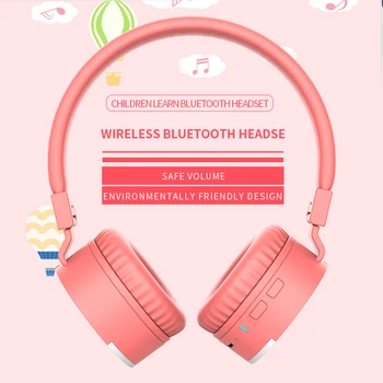 Brezžične Slušalke Zložljive Glavo Gorsun E86 Gaming Otroci, ki so Ušesne Stereo Slušalke z Mikrofonom za iphone Xiaomi PC
