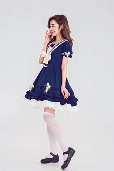 Cute Sweet Lolita Cosplay Obleko, Naval College Slogu Anime Princesa Obleko Punčko Oblačila Za Kawaii Girls Japonski