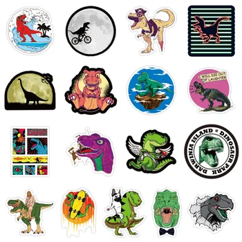 Dinozaver Za Jurassic Park Živali Grafiti Nalepke Za Prtljago Laptop Moto Skateboard Otroci DIY Igrača Nalepke Nalepke 100 KOZARCEV