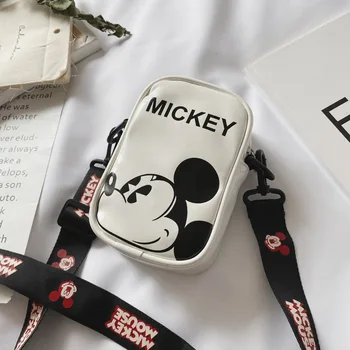 Disney messenger bag risanka Mickey mouse otrok torba fant dekle otrok prsih pasu vrečko vrečko