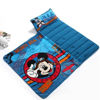 Disney Mickey Minnie Poliester Bombaž Kritje Odeja Vrtec Vrečko Vse-v-enem Siesta Pad Prenosni Anti-kick Spalna Vreča