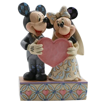 Disney Predstavitev Zbirka Mickey in Minnie Miško Dejanje Slika Dveh Duš.Eno Srce Figur