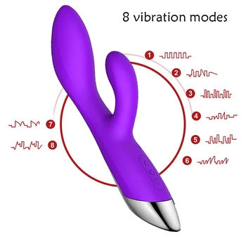 Dvojno Motornih Vibrator Rabbit Vibratorji G Spot Vagina Sex Igrače Izdelek Za Ženske parov Ženskega Klitorisa Erotični stimulator masturbator