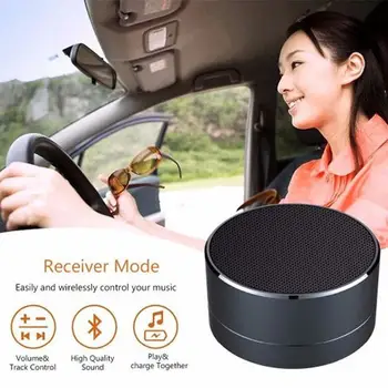 Eastvita Mini Brezžični Bluetooth Zvočnik Prenosni Stereo Zvočniki, Vgrajen Mikrofon MINI Subwoof Smart Stolpec Zvočnik
