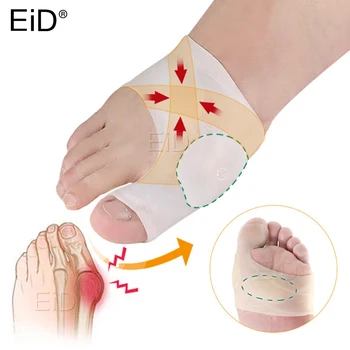 EiD Ortopedije Vložki Silikonski Gel Nogi Ločilo fot Hallux Valgus Toe Popravljanje Blazine na Prednjih nog Ploščica Vstavi nego Stopal Unisex