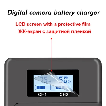 Fotoaparat Polnilnik za Baterijo za Nikon en-el14 P7100 P7000 D3100 D5200 D5100 D3200 D3300 D5300 P7000 P7800 MH-24 Litijeva Baterija MH24