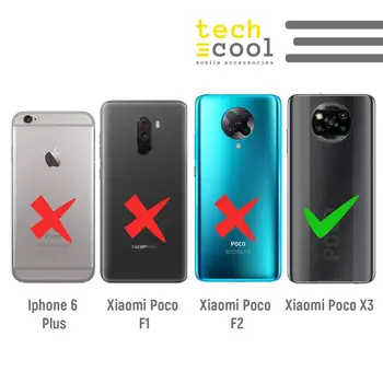 FunnyTech®Primeru za Xiaomi Poco X3 l primeru besedno zvezo 