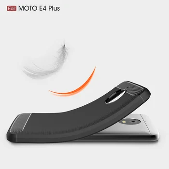 HATOLY Za Kritje Moto E4 Plus Primeru Shockproof Gume & TPU Ohišje Za Moto E4 Plus Primeru Za Motorola Moto E4 Plus XT1773 Vrečko