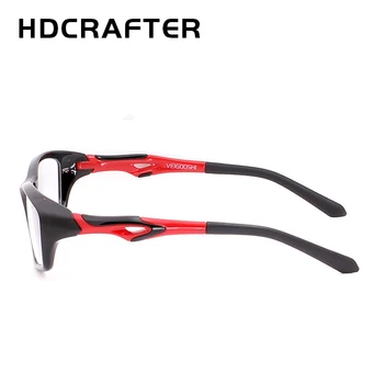HDCRAFTER Mens Vožnjo Jahanje Športna Očala Okvirji TR90 Recept Kratkovidnost Daljnovidnost Optična Očala Okvirji Spektakel