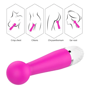 IKOKY AV Vibrator, Dildo G-spot z vibriranjem Klitoris Vagine Stimulator Multispeed Čarobno Palico, Sex Igrače Za Ženske Ženski Masturbator