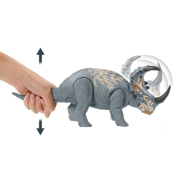 Jurassic Sinoceratops Dinozaver Igrača Otrok Darilo Cretaceous Tabor Svet Srednje Velikosti z Stavke & Chomping Realne Zvoke