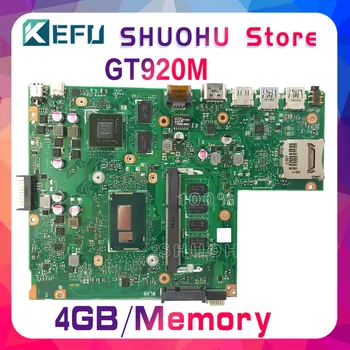 KEFU X540LA Za ASUS GT920M X540L X540LJ F540L F540LJ CPU/I5-5200U 4GB/Memory Prenosni računalnik z Matično ploščo Preizkušen dela original