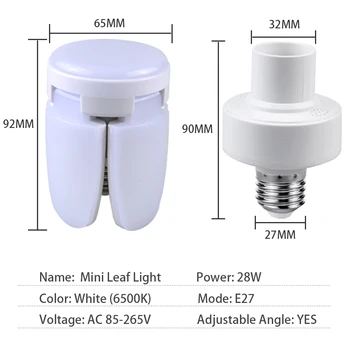LED Žarnice Svetilke Ampul E27 Led AC85-265V Žarnice Realne Moči 28W Smart Daljinsko Krmiljenje Razsvetljave Svetilke za Dom Časovna Funkcija