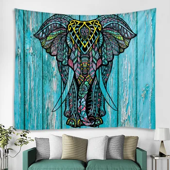 Lesene mandala slon natisnjeni tapiserija ozadju, dekorativne tkanine, vse poliester tovarne neposredno prodajo lahko meri